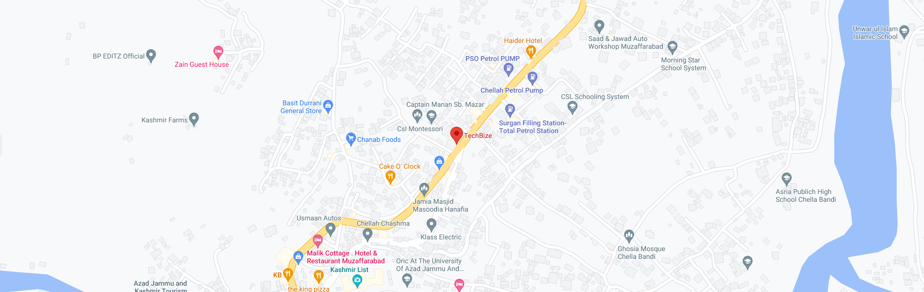 Techbize-Google-Map